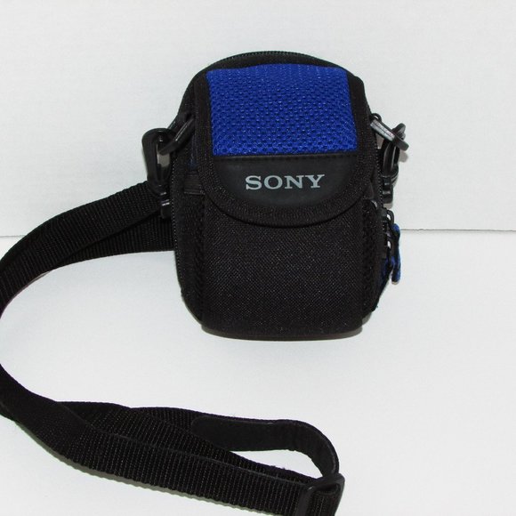 SONY CYBERSHOT Digital Camera Bag Soft Sided Case - Picture 1 of 8